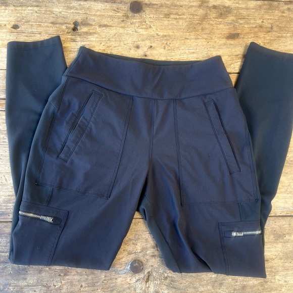 Athleta Pants & Jumpsuits Athleta Black Pants With Zipper Pockets